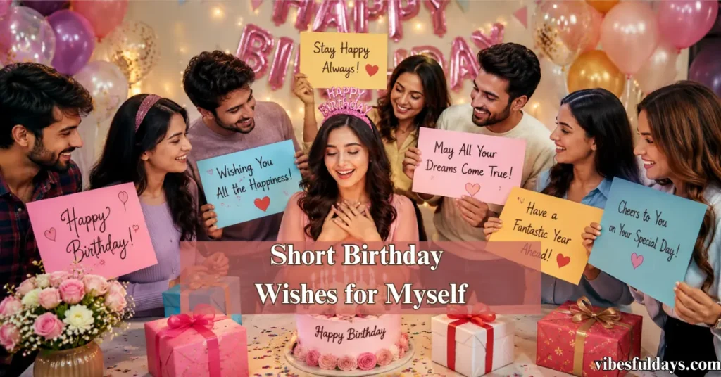 Short Birthday Wishes for Myself