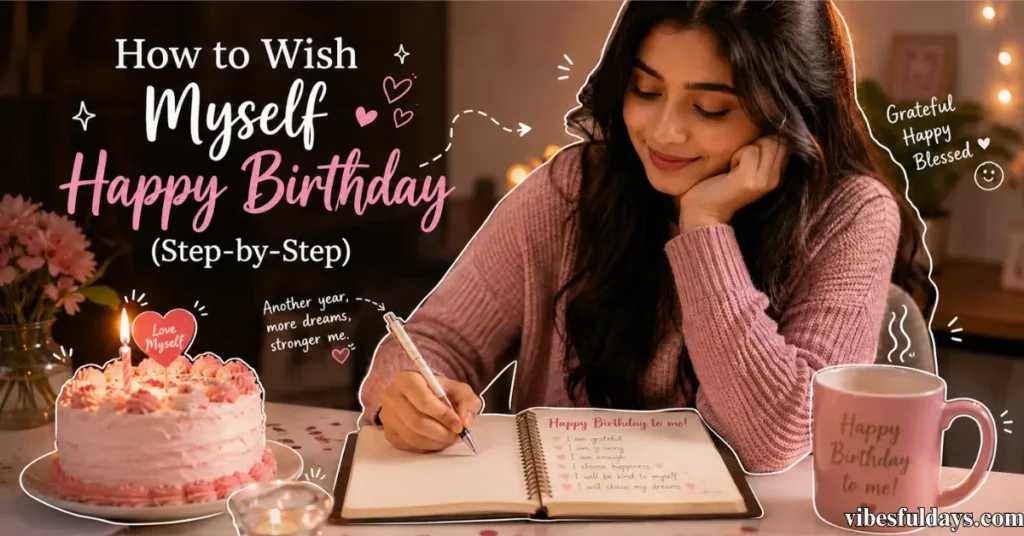 How to Wish Myself Happy Birthday (Step-by-Step)