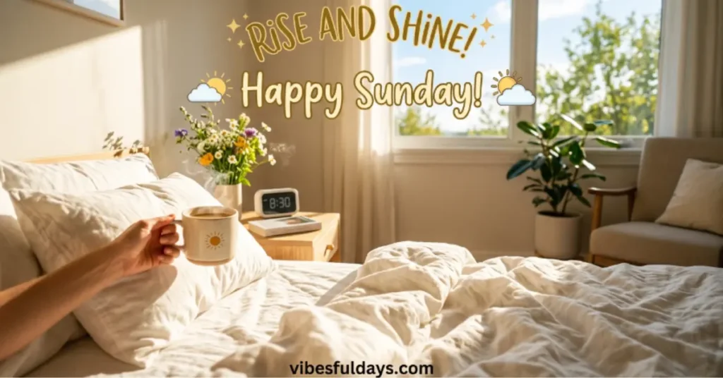 Rise and Shine! Happy Sunday Message