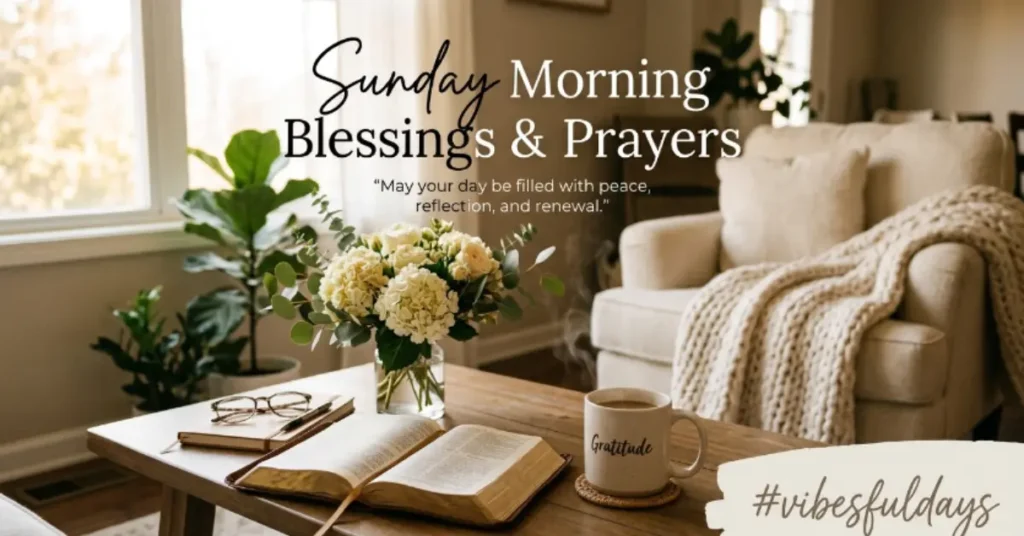 Inspirational Sunday Morning Blessings And Prayers