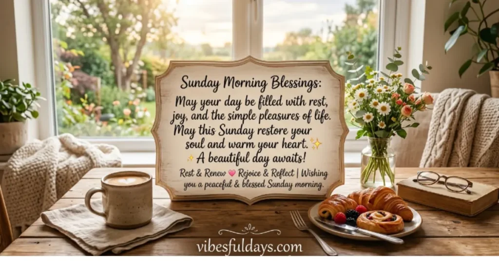 Sunday Morning Quotes And Blessings