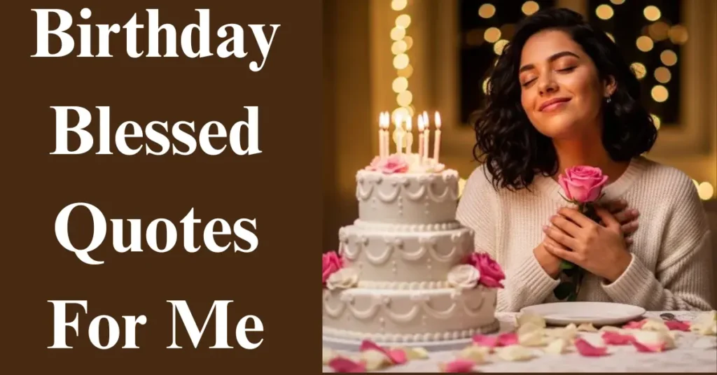 Birthday Blessed Quotes For Me