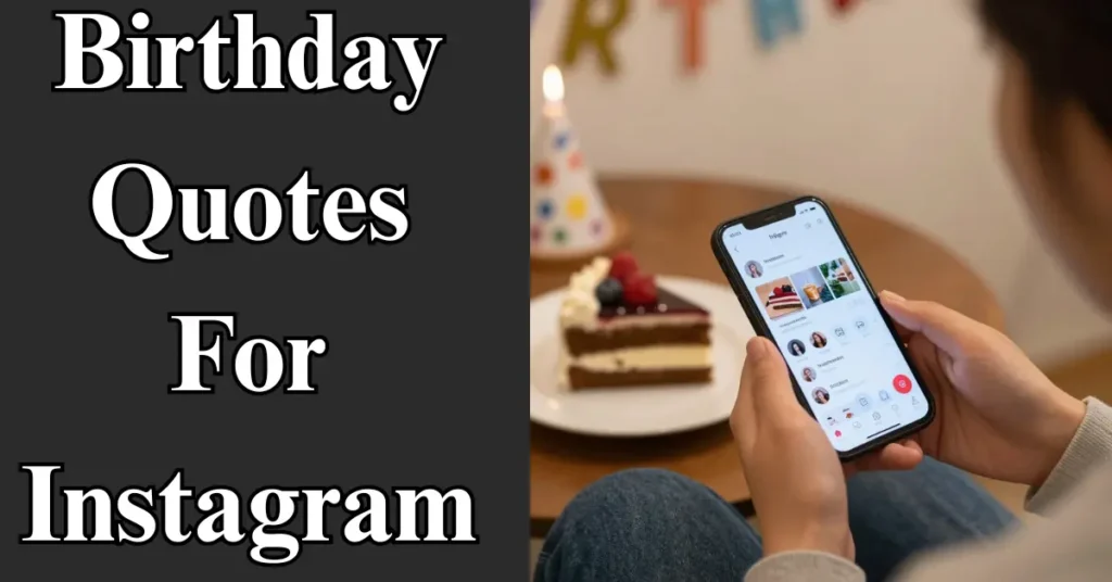 Birthday Quotes For Instagram