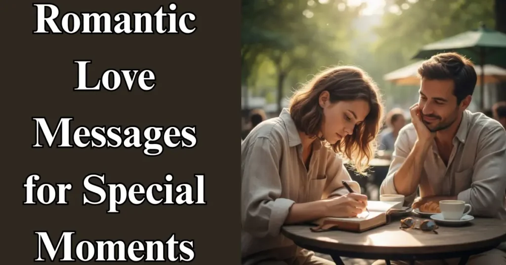 Romantic Love Messages for Special Moments