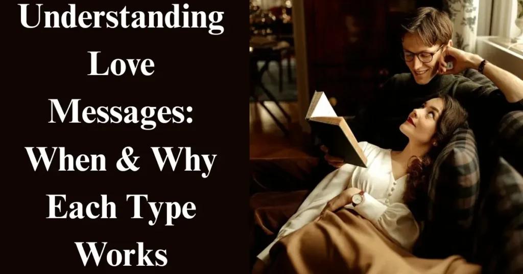 Understanding Love Messages: When & Why Each Type Works