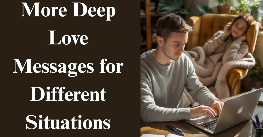 More Deep Love Messages for Different Situations