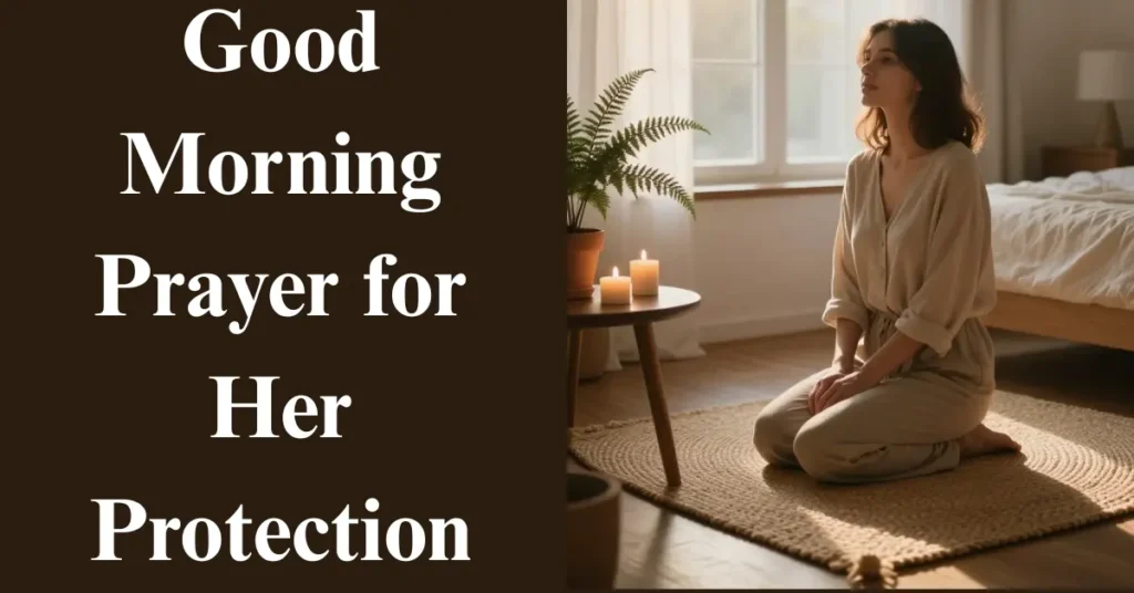 Good Morning Prayer for Her Protection