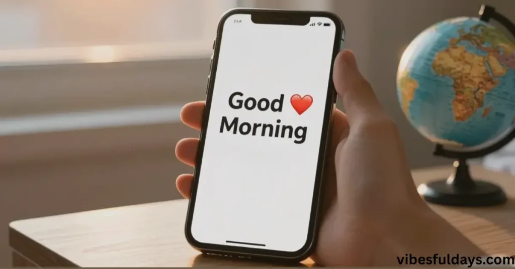 Long Distance Good Morning Prayer for Her