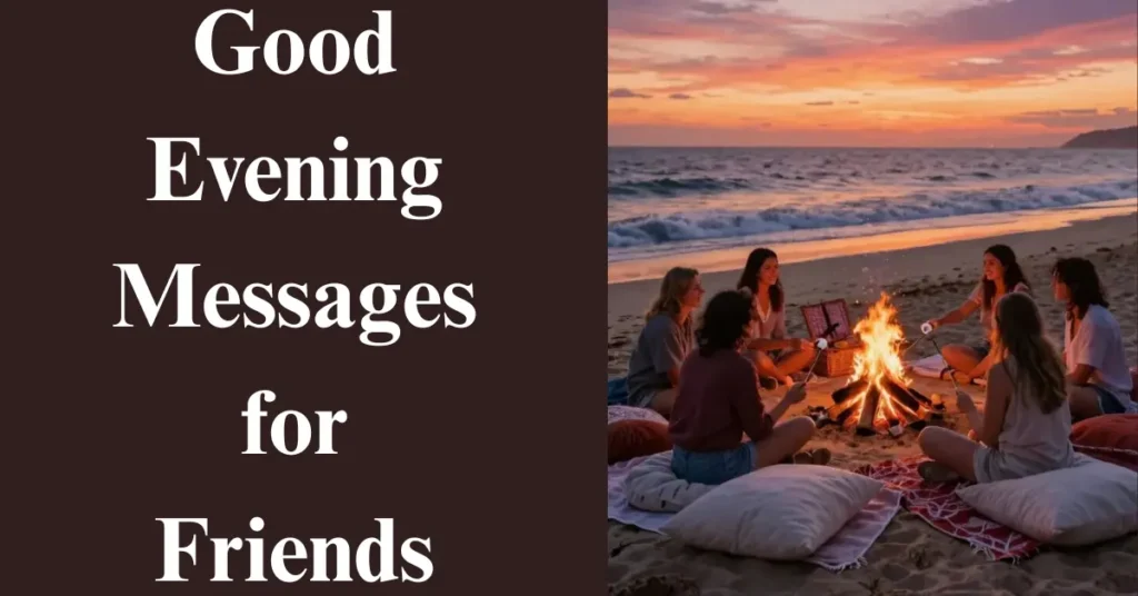 Good Evening Messages for Friends
