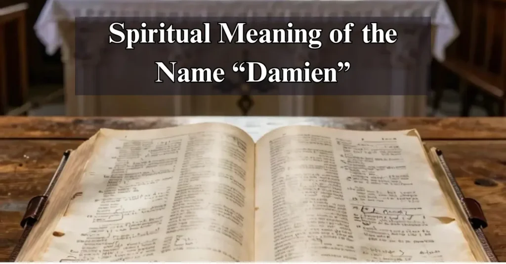 Spiritual Meaning of the Name “Damien”