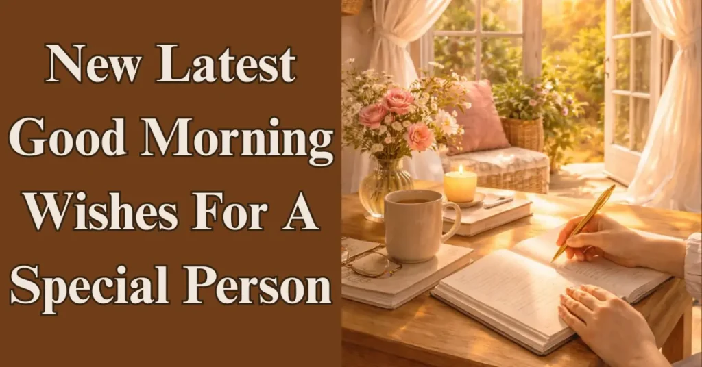 New Latest Good Morning Wishes For A Special Person