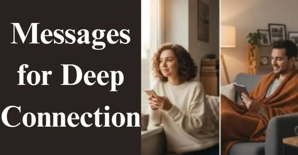 Messages for Deep Connection