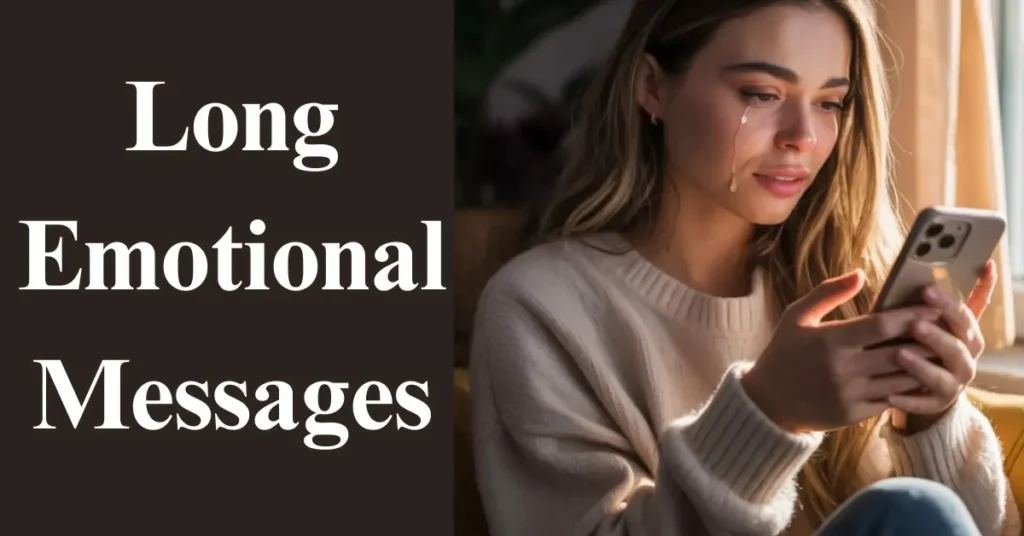 Long Emotional Messages