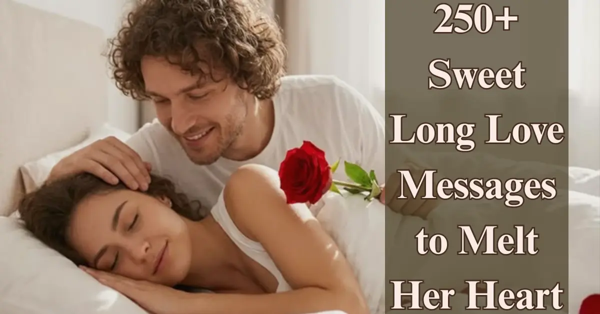 250+ Sweet Love Messages (Deep & Heart-Melting)