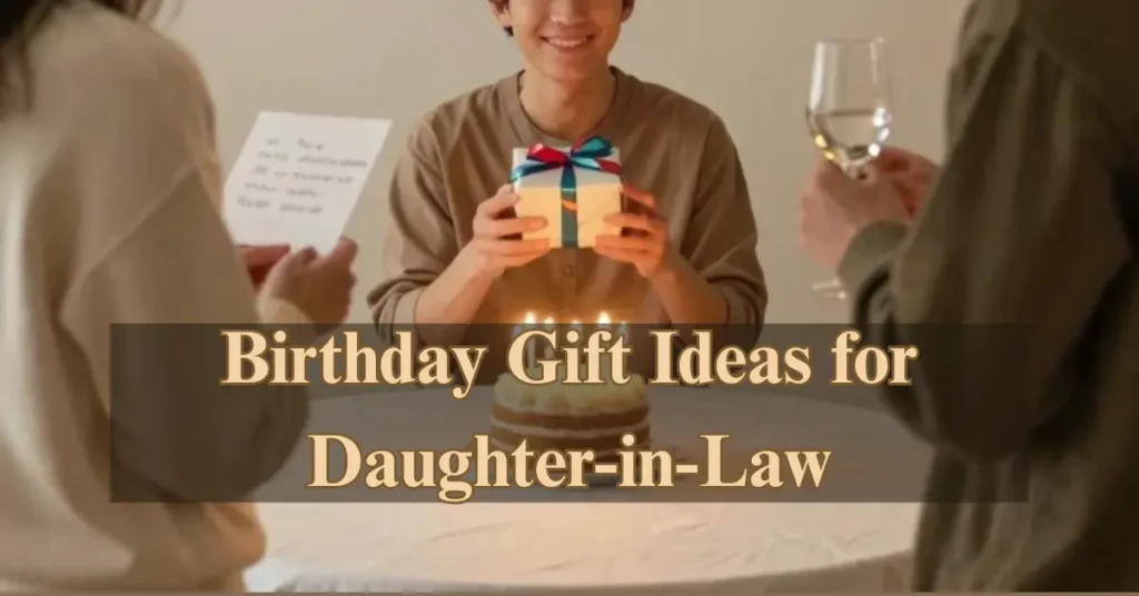 Birthday Gift Ideas for Daughter-in-Law