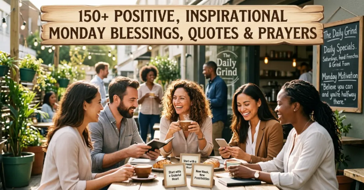 150+ Positive Monday Blessings, Quotes & Prayers [Uplift]