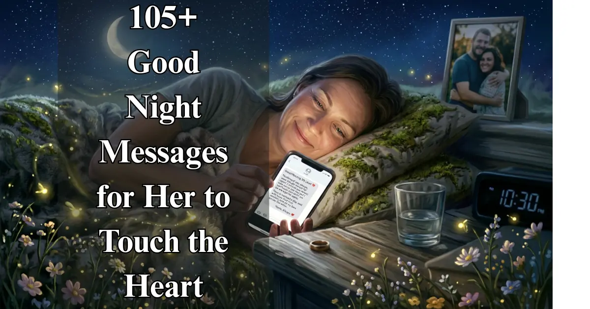 105+ Good Night Messages for Her (Romantic & Deep Love)