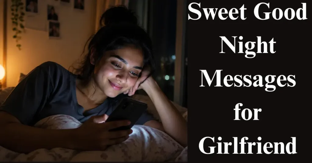 Sweet Good Night Messages for Girlfriend