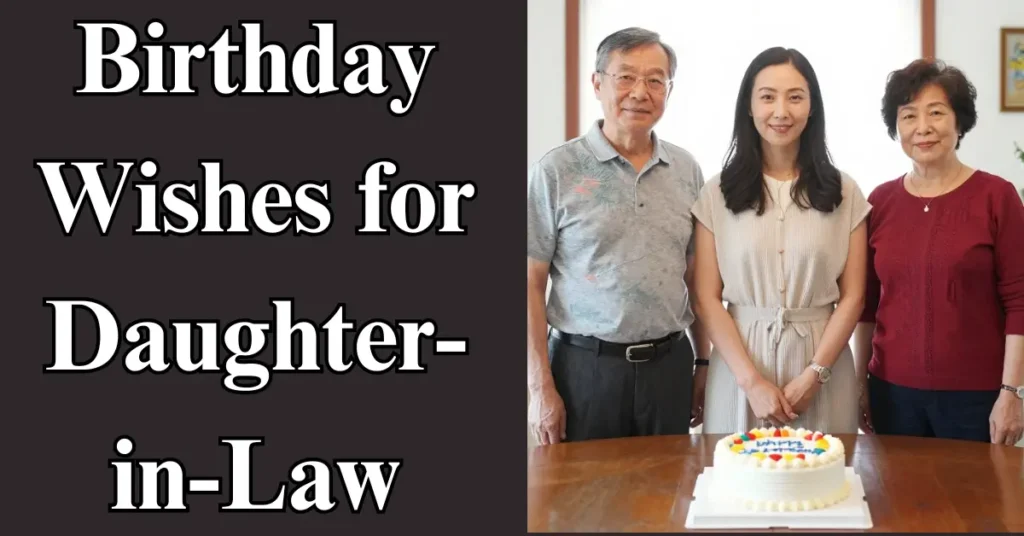 Birthday Wishes for Daughter-in-Law