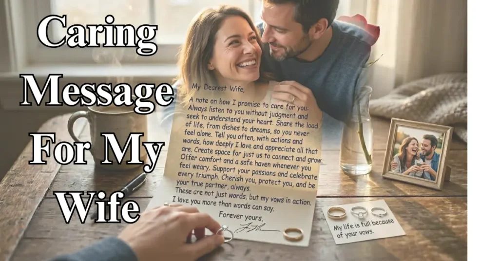 Caring Message For My Wife