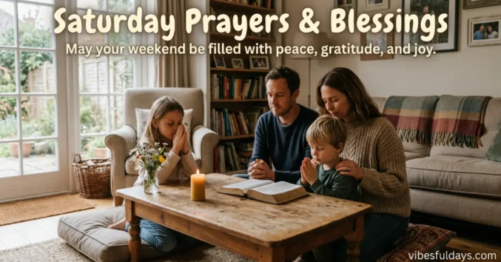Saturday Prayers and Blessings