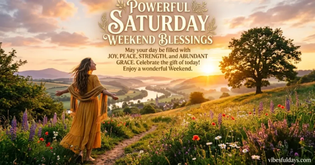 Powerful Saturday Weekend Blessings