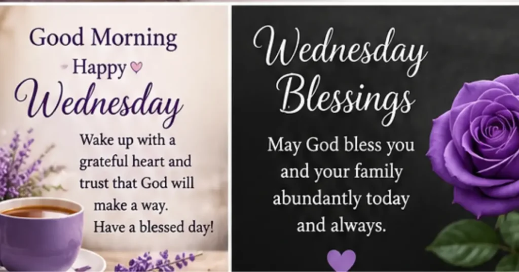 Delightful Good Morning Wednesday Blessings