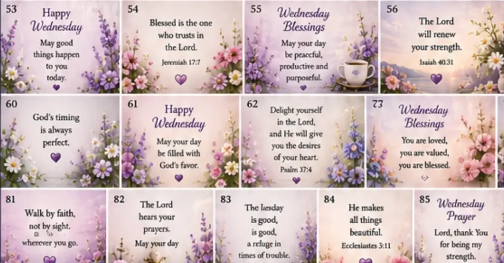 Wednesday Blessings Quotes
