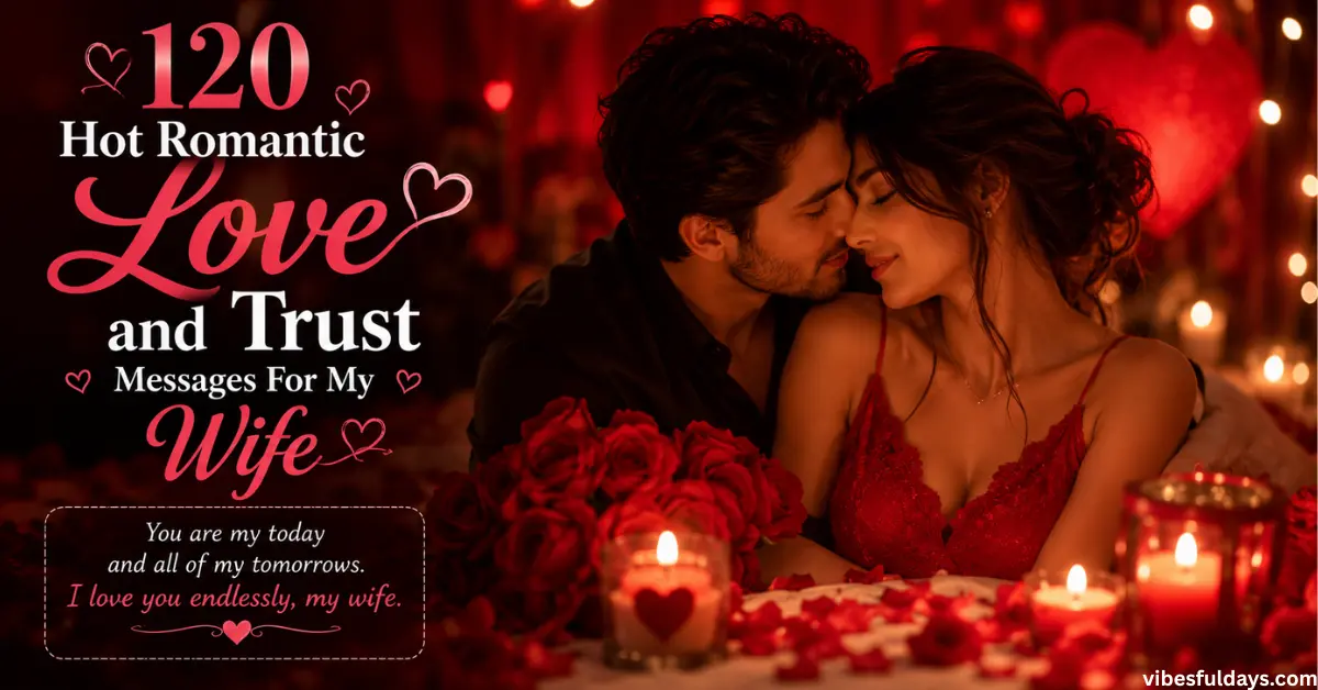 120 Romantic Messages for My Wife [Love & Trust]