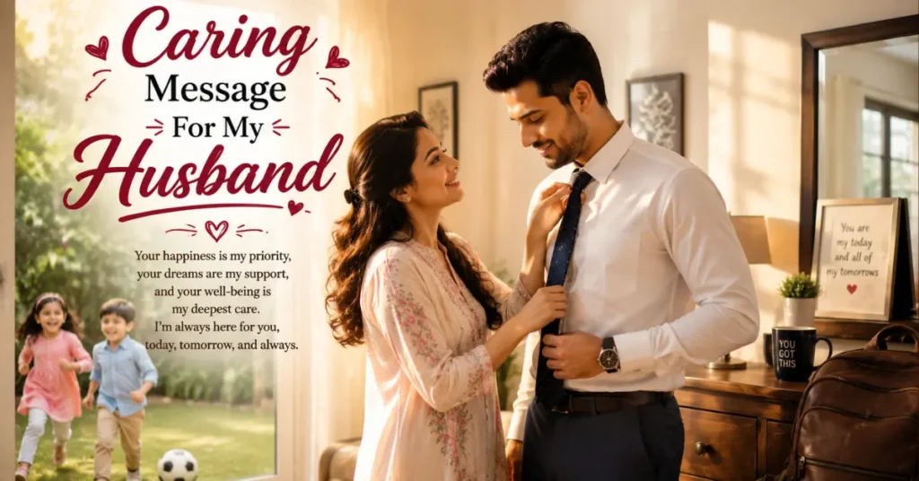 Caring Message For My Husband