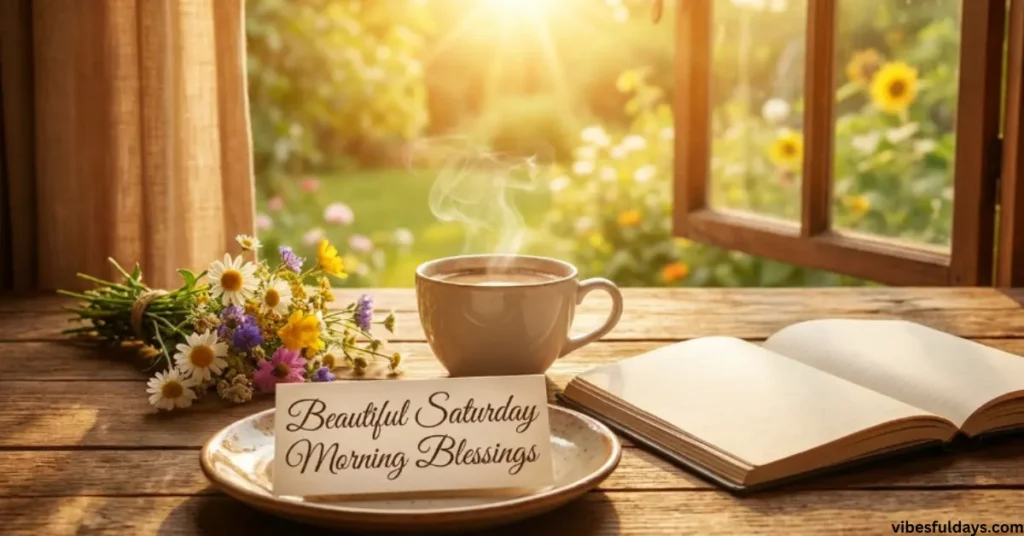 Beautiful Saturday Morning Blessings