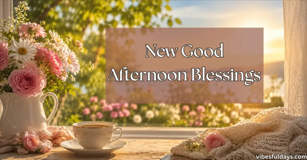 New Good Afternoon Blessings