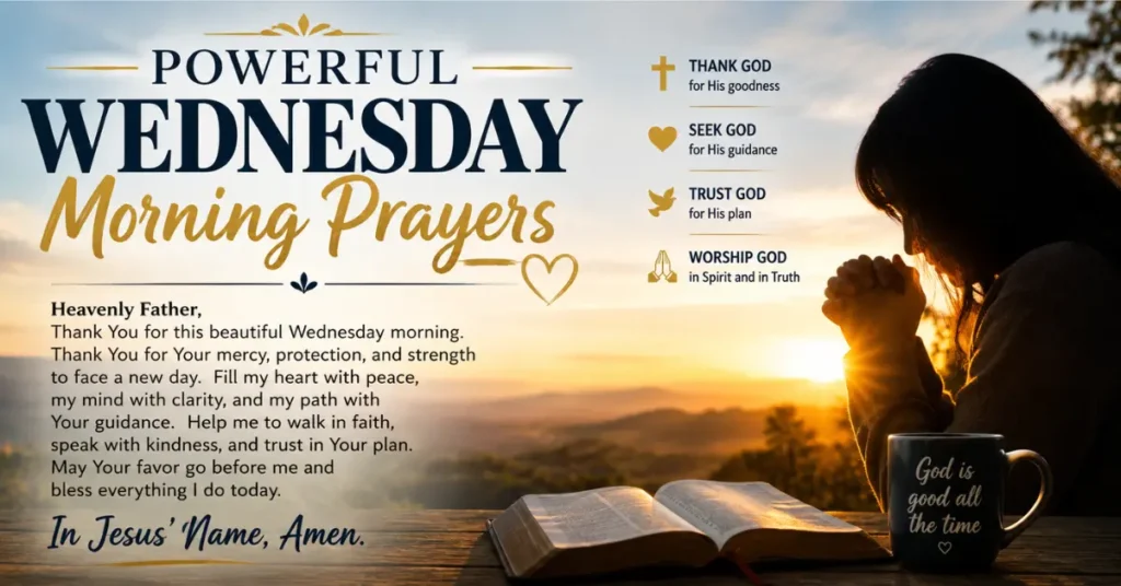 Powerful Wednesday Morning Prayers