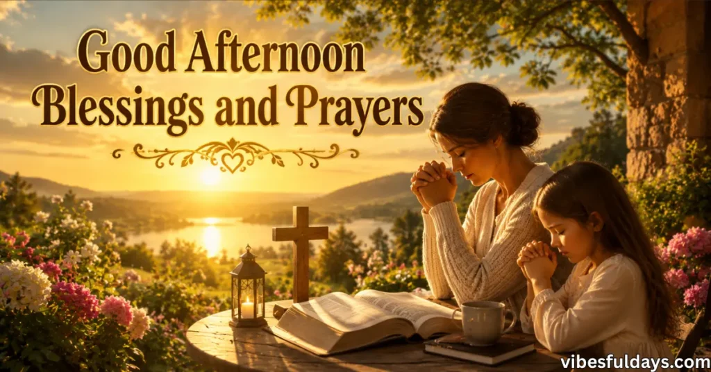 Good Afternoon Blessings and Prayers
