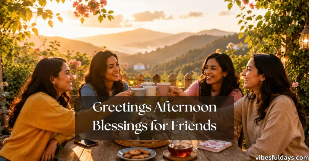 Greetings Afternoon Blessings for Friends
