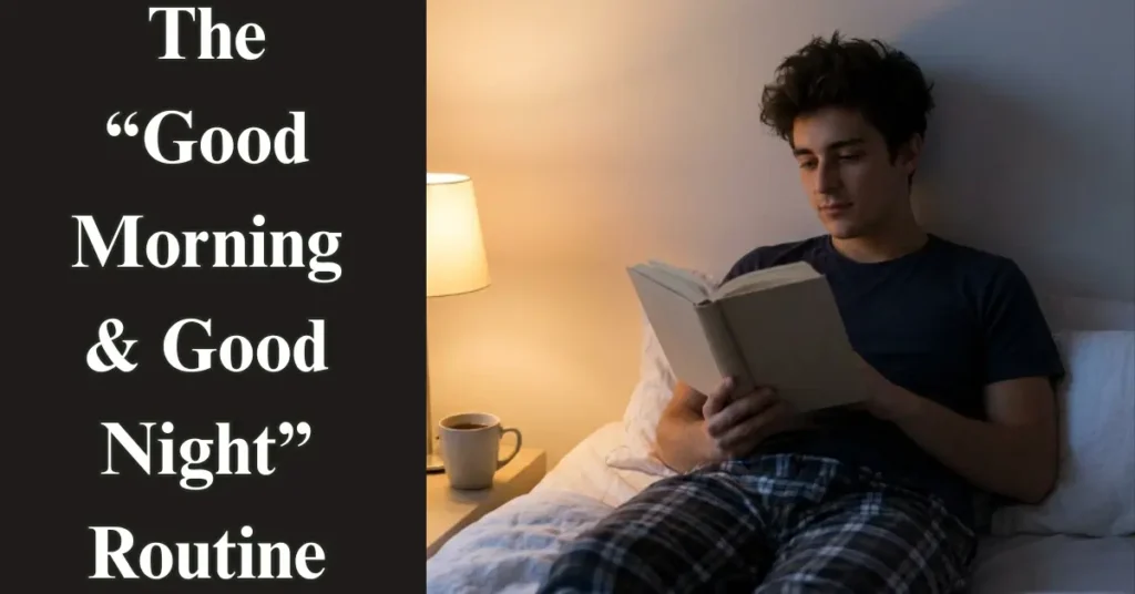 The “Good Morning & Good Night” Routine