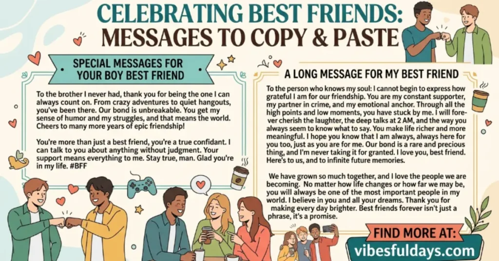 Boy Best Friend Paragraphs Copy and Paste With Long Message for Best Friend Copy Paste