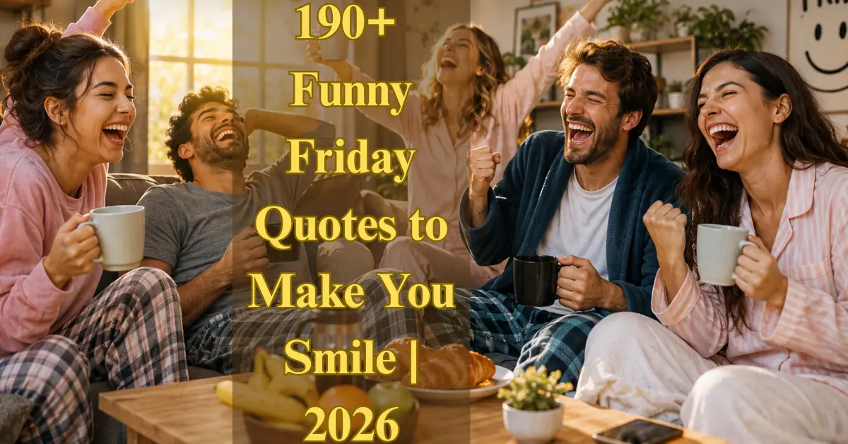 190+ Friday Quotes [Best Laughs 2026]