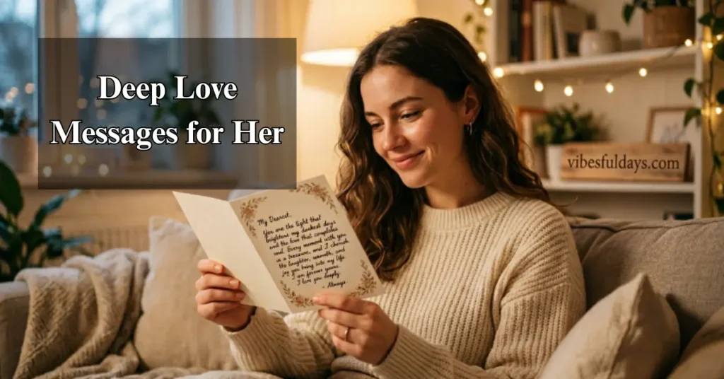 Deep Love Messages for Her