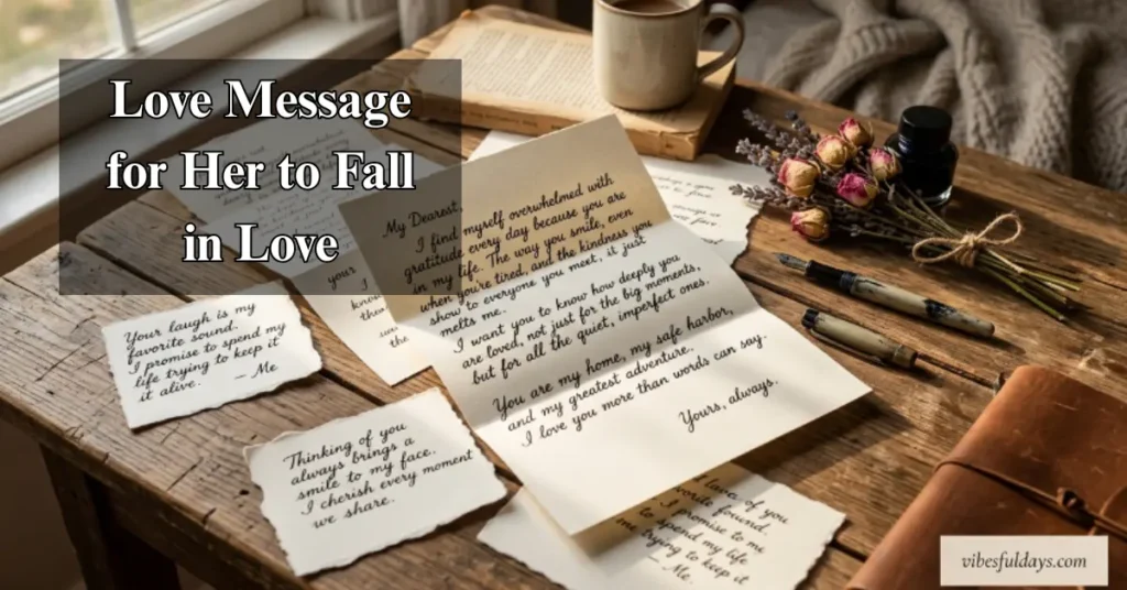 Love Message for Her to Fall in Love