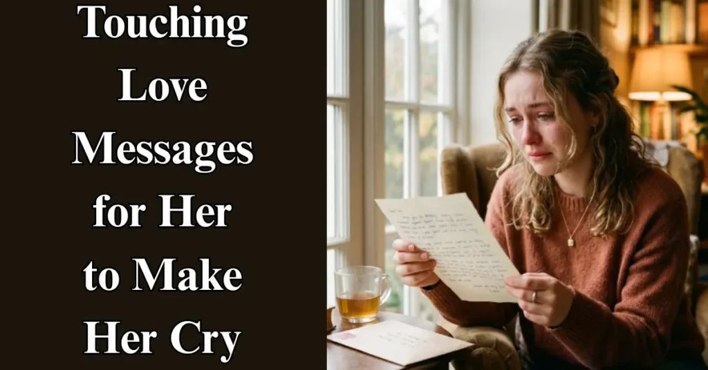 Touching Love Messages for Her to Make Her Cry