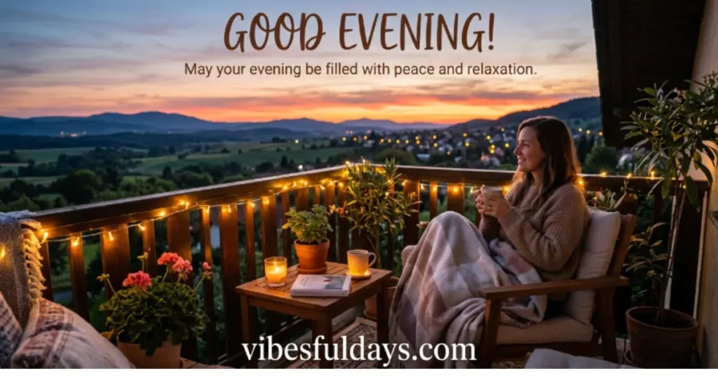 Sweet Good Evening Message to Make Her Smile