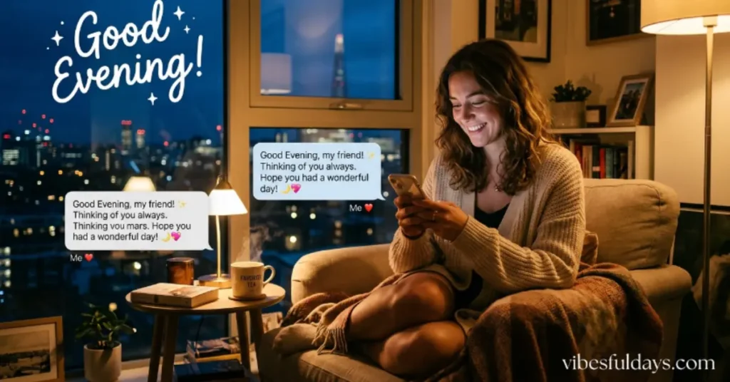 Good Evening Message for My Friend Far Away