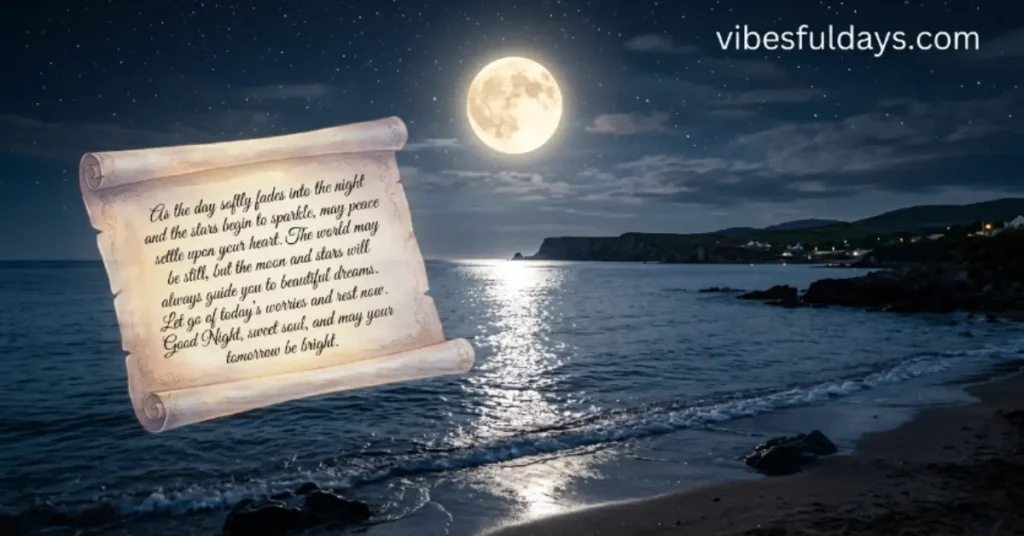 Heartfelt Good Night Long Paragraphs