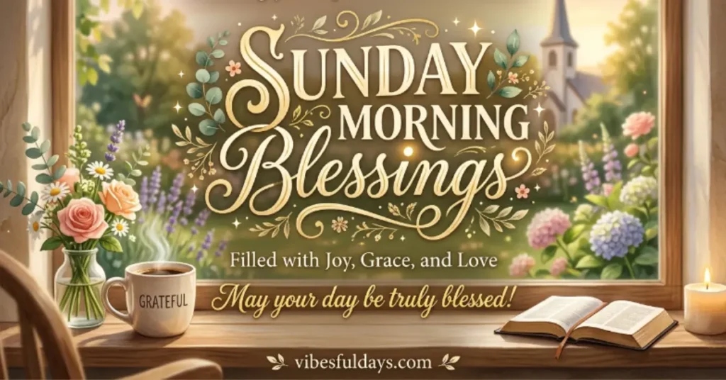 Sunday Morning Blessings