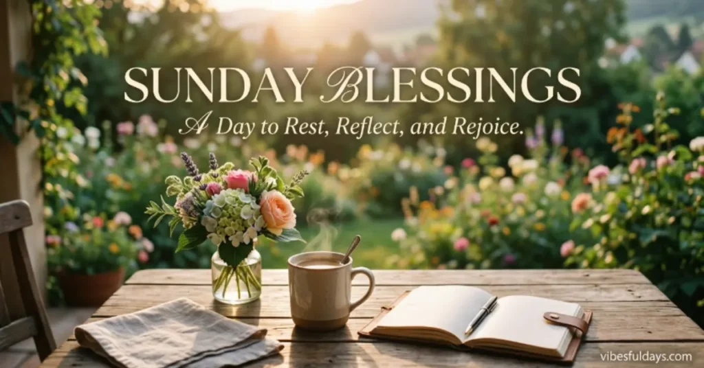 Sunday Blessings Quotes and Saying