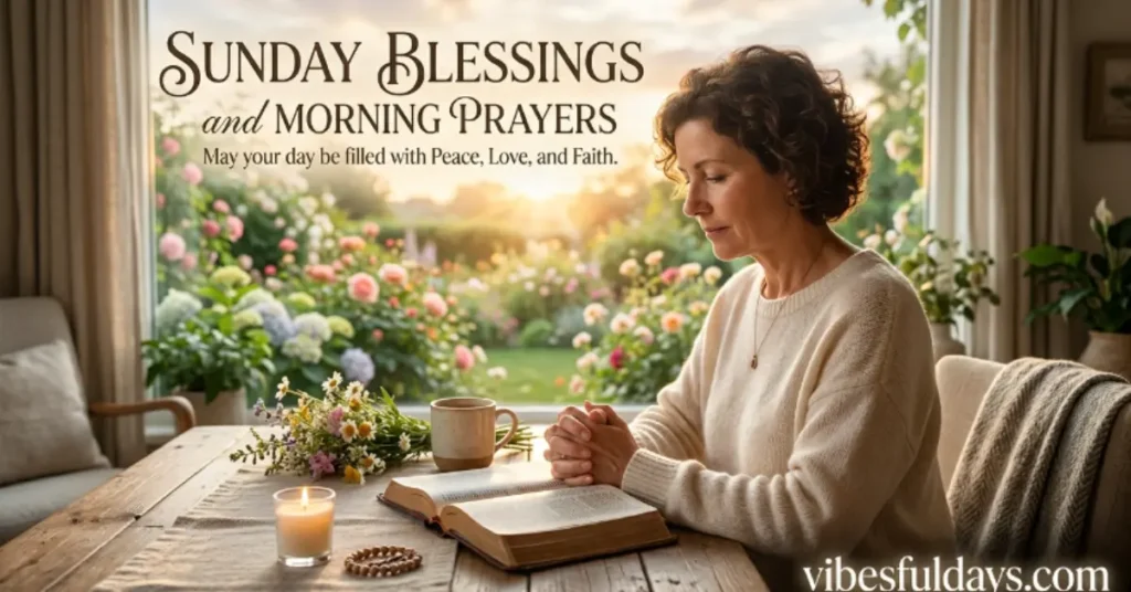 Sunday Blessings and Prayers