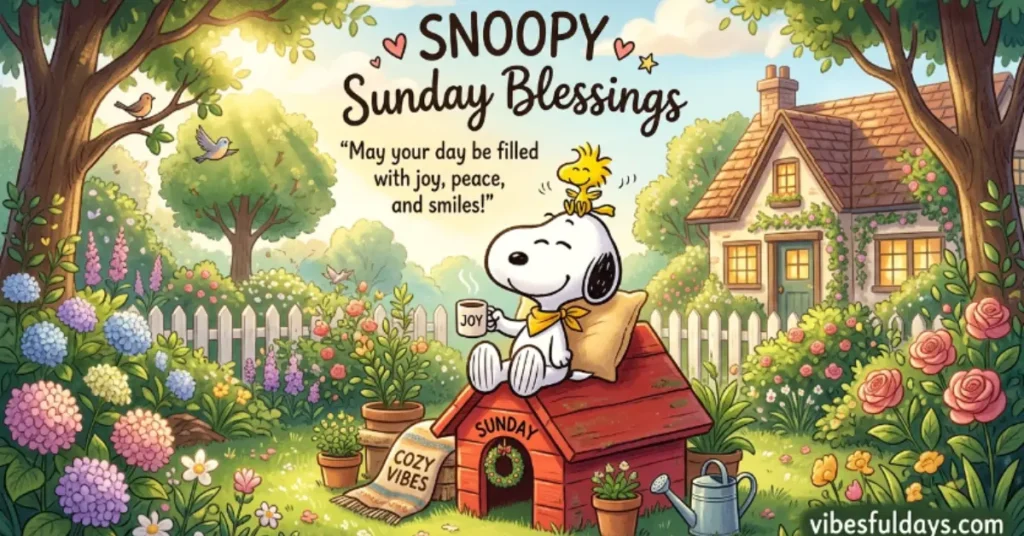 Snoopy Sunday Blessings