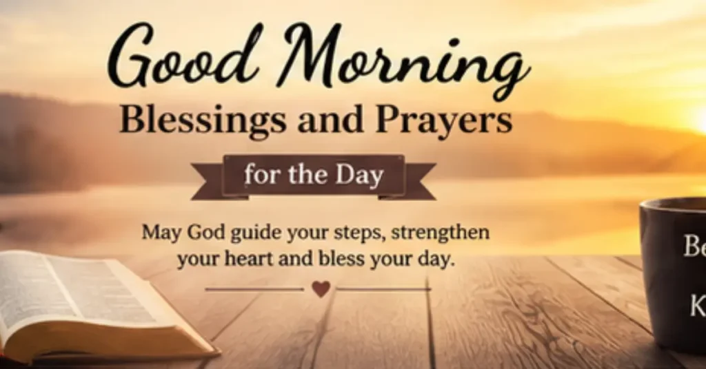 Good Morning Blessings and Prayers for the Day