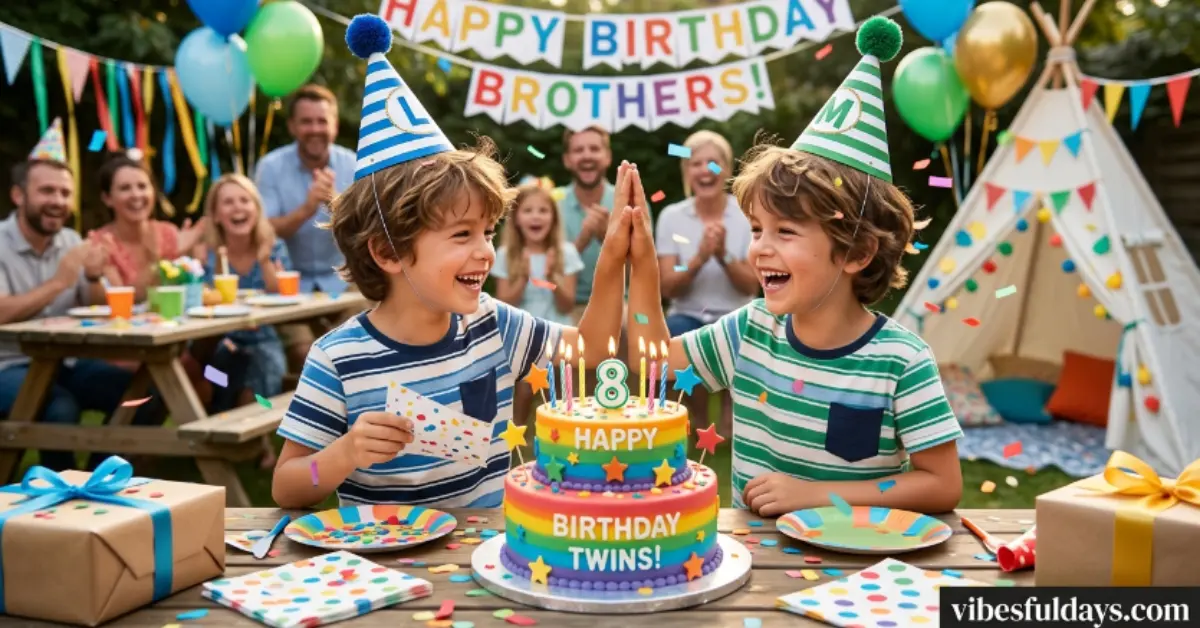 100+ Twin Brothers Birthday Wishes [Cute & Memorable]